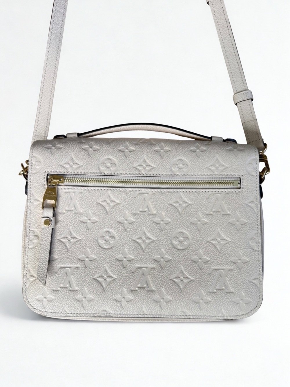 Louis Vuitton Monogram Empreinte Pochette Métis MM Crème - Like New! Full Set 🎁 - Picture 3 of 14